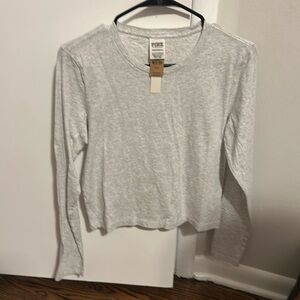 Victoria’s Secret pink gray shirt
